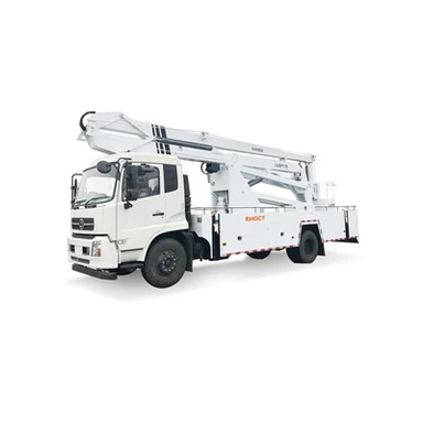 Kamyon platfòm travay ayeryen